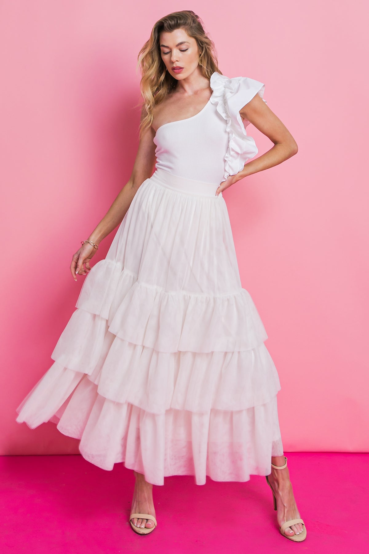 CHIC PURPOSE TULLE SKIRT Flying Tomato